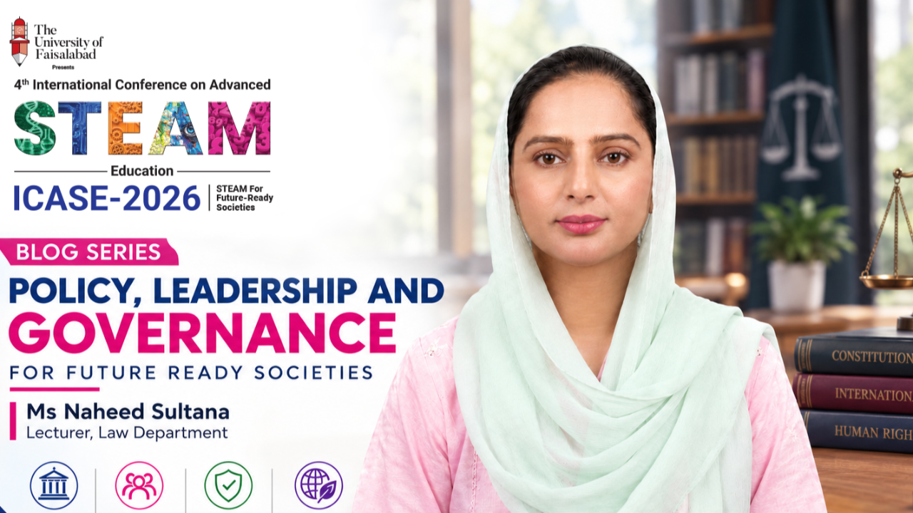 Policy, Leadership and Governance: The Role of STEAM in Future-Ready Societies at ICASE-2026